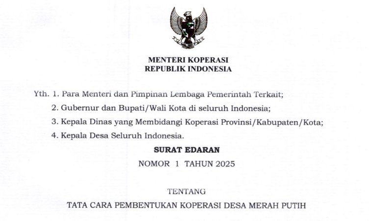 Koperasi Merah Putih: Akselerasi Ekonomi Desa di Pemalang