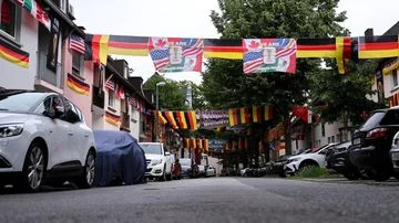 Demam Piala Dunia Menggila! Jalanan di Jerman Disulap Jadi Lautan Bendera
