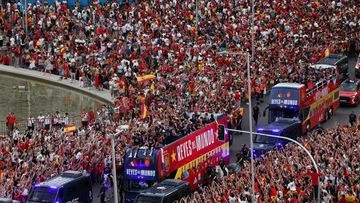 Spanyol Pawai Juara Piala Dunia, Kota Madrid Jadi ‘Merah’ – Siapa di Balik Kesuksesan Timnas Spanyol?