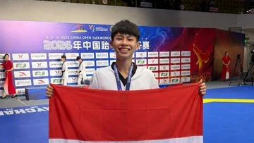 Giovano Mandagi Bawa Medali Perak di China Open Hunan: Kebanggaan Taekwondo Indonesia