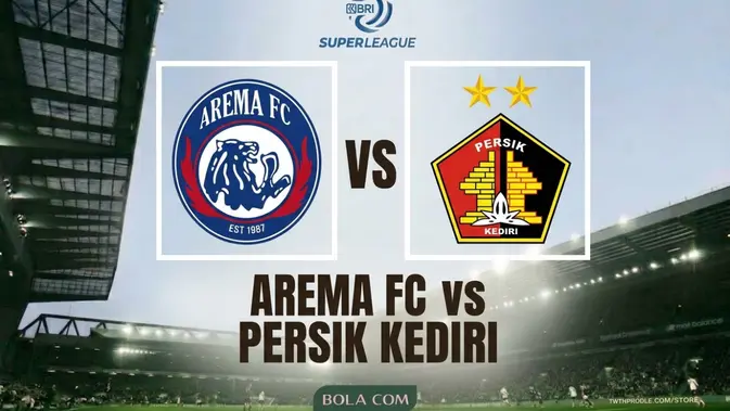 Derbi Jatim: Arema vs Persik Siap Panaskan Sore Ini