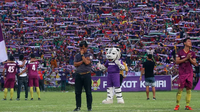 Derby Jatim Arema Pede Tanpa Suporter Tamu