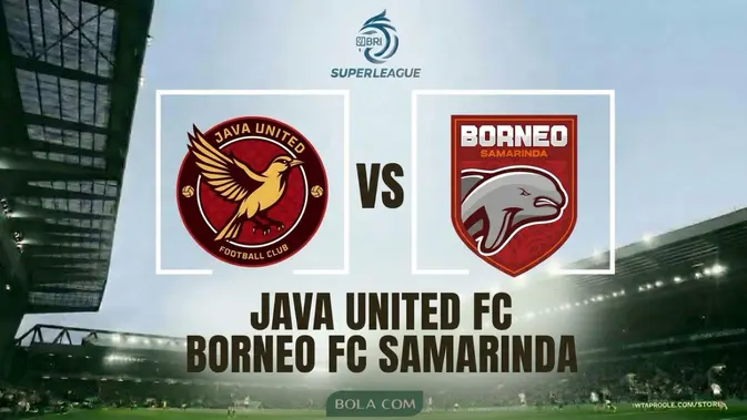 Duel Sengit Java United Lawan Borneo FC