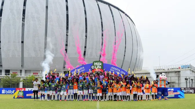Sengitnya Duel Final Sepak Bola Putri MLSC