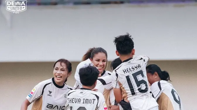 Dewa United FC Women Mengamuk